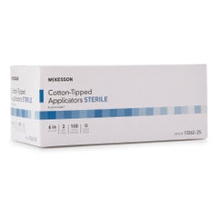 Sterile Cotton Swabstick with Plastic Shaft - Single End Medical Grade Applicator