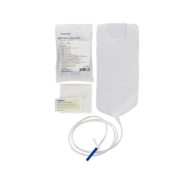 Complete Enema Bag Set 1500mL - Pre-Lubricated Tip with Castile Soap & Drape for Bowel Cleansing
