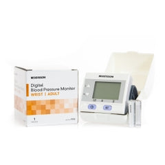 Digital Blood Pressure Monitor with Wrist Cuff - Automatic One-Touch Operation with Memory Storage