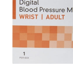 Digital Blood Pressure Monitor with Wrist Cuff - Automatic One-Touch Operation with Memory Storage