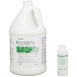 3.4% Glutaraldehyde High-Level Disinfectant Solution - 28-Day Reusable, Ready-to-Use for Medical Equipment