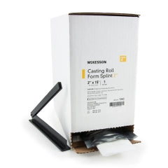 Padded Fiberglass Splint Roll - Medical Grade Casting Material with Polypropylene Padding, Non-Sterile