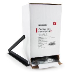 Casting Roll Form Splints - Fiberglass Orthopedic Splint with Minimal Water Activation - 7-Layer Construction - Latex-Free Medical Grade