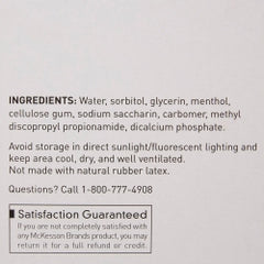 Oral Swabstick with Dentifrice - Pink Foam Tip, Paper Shaft, Non-Sterile - Single Use Dental Hygiene Swabs