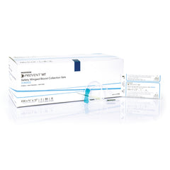 Safety Blood Collection Set with Winged Safety Needle - Sterile, Latex-Free (21G, 23G, 25G Available)