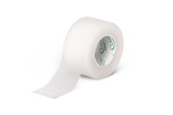 Transparent Adhesive Plastic Tape - Breathable Medical Grade with Perforated Edges (1" x 10 Yards)