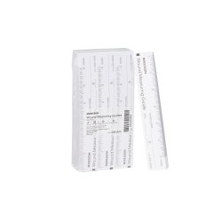 Disposable Paper Wound Measuring Ruler - 6 Inch Medical Measurement Guide