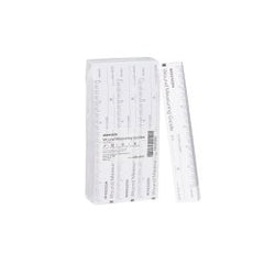 Disposable Paper Wound Measuring Ruler - 6 Inch Medical Measurement Guide