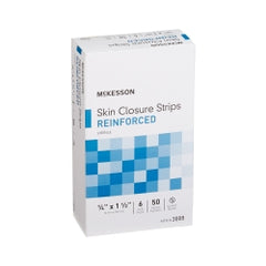Reinforced Skin Closure Strips - Sterile Wound Closure Tape 1/4 x 1-1/2 inch