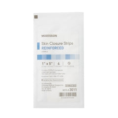 Sterile Skin Closure Strips 1 x 5 Inch - Reinforced Wound Closure Tape for Cuts and Lacerations