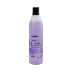 Tearless Shampoo and Body Wash - Gentle Lavender Formula for Sensitive Skin