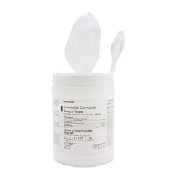 Disposable Germicidal Surface Wipes - Hospital-Grade Disinfectant for Hard Non-Porous Surfaces