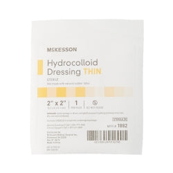 McKesson Hydrocolloid Sterile Thin Dressing - Advanced Wound Care for Light to Moderate Exudate