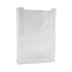McKesson Triple Glove Box Holder - Wall Mount Dispenser, Clear Plastic, 11" W x 16" H