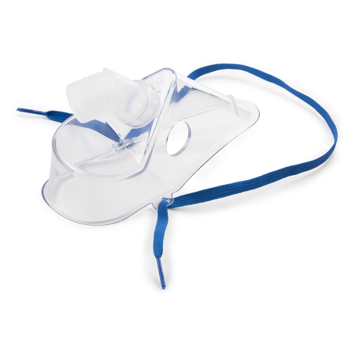 McKesson Aerosol Mask - Adult Clear Vented with Adjustable Head Strap and Multidirectional Swivel