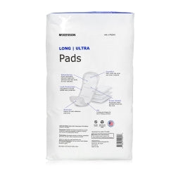 McKesson Ultra Bladder Control Pads - Heavy Absorbency, 14 Inch, Unisex, Latex-Free with 12-Hour Protection