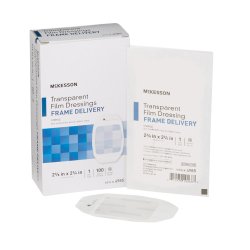 Transparent Film Dressing - Sterile Waterproof Wound Care, Frame Style, Latex-Free Medical Grade
