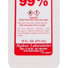 McKesson 99% Isopropyl Alcohol - 16 oz Antiseptic Cleaning Solution for Medical Equipment & Surface Disinfection