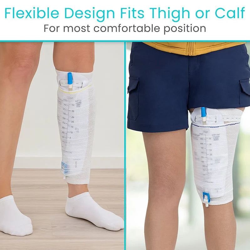 Catheter Leg Bag Holder (2 Pack)