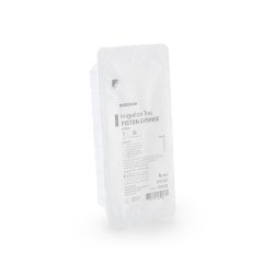 Control-Piston Irrigation Syringe Tray - 60mL Sterile Kit with Alcohol Pad & Drape