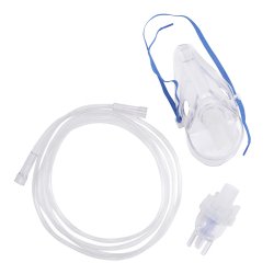 Handheld Nebulizer Kit with Small Volume Medication Cup and Universal Aerosol Mask - Professional Medical Grade Respiratory Therapy System