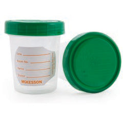 Specimen Container - 120ml (4oz), Graduated, Leak-Resistant Screw Cap, Single Patient Use, Translucent