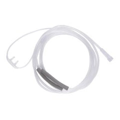 Premium Over-Ear Nasal Cannula with Comfort Ear Cushions - Kink-Resistant 7ft Tubing, Adult Size