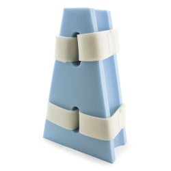 Hip Abduction Pillow - Foam Positioner with Hook and Loop Straps, Medium 15 x 22 Inch, Blue