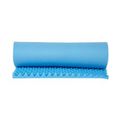 McKesson Convoluted Foam Mattress Overlay - 33 x 72 x 2 Inch Blue Pressure Relief Pad Without Sleeve