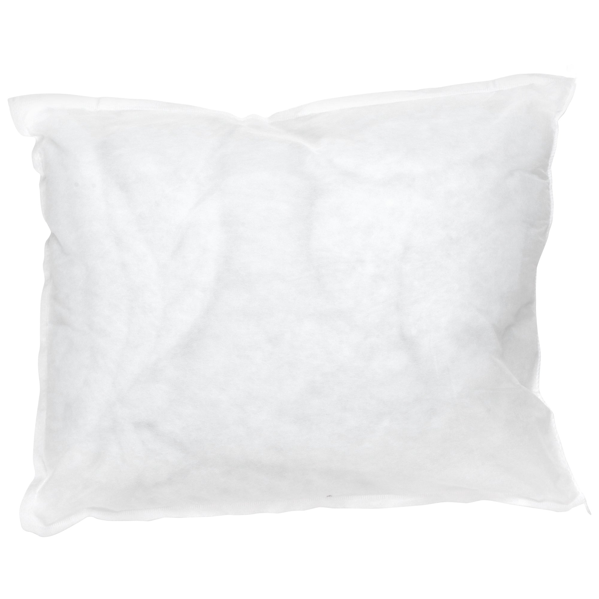 McKesson Disposable Bed Pillow - White Olefin Cover, Polyester Fill, Flame-Resistant