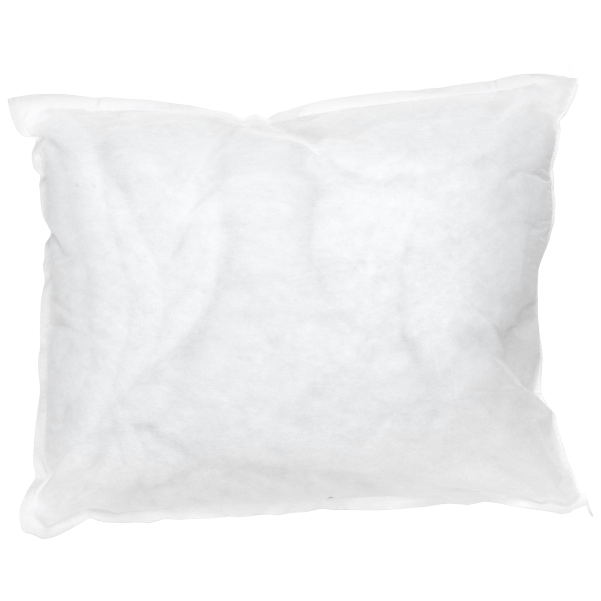 McKesson Disposable Bed Pillow - White Olefin Cover, Polyester Fill, Flame-Resistant