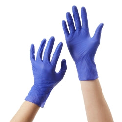 Nitrile Exam Gloves Powder-Free 3.1 Mil - Latex-Free Ambidextrous Blue, Textured Fingertips
