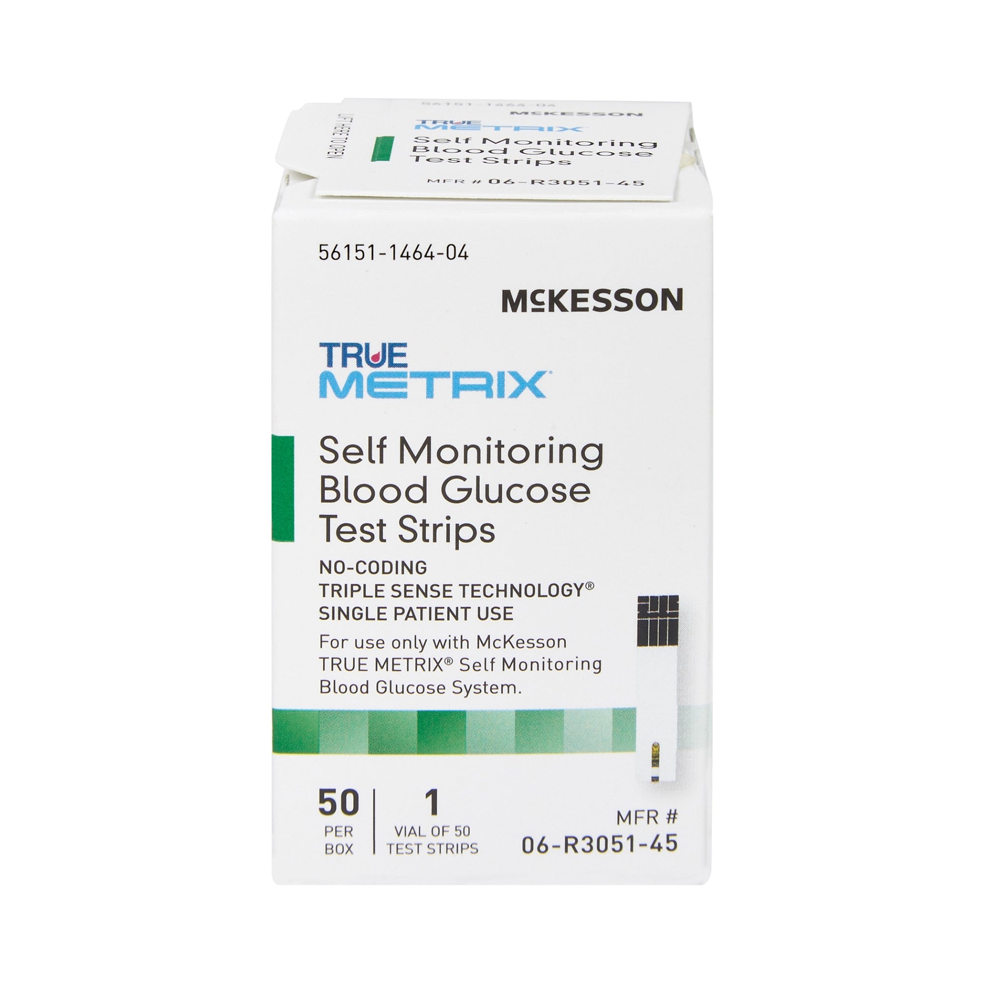 Blood Glucose Test Strips - Triple Sense Technology, 50 Count - Fast 4 Second Results
