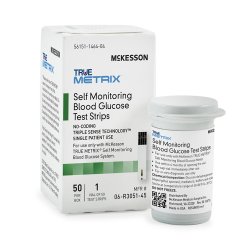 Blood Glucose Test Strips - Triple Sense Technology, 50 Count - Fast 4 Second Results