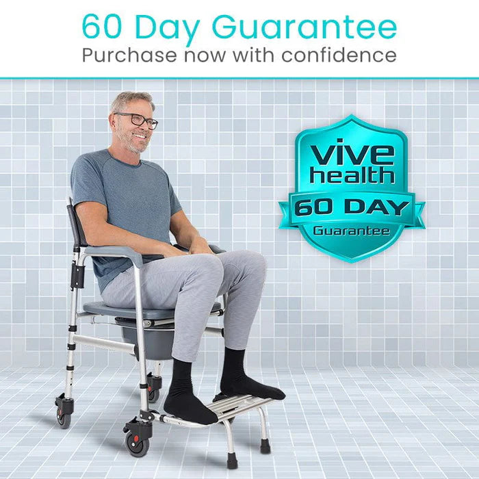 Core Shower Commode Transport Wheelchair