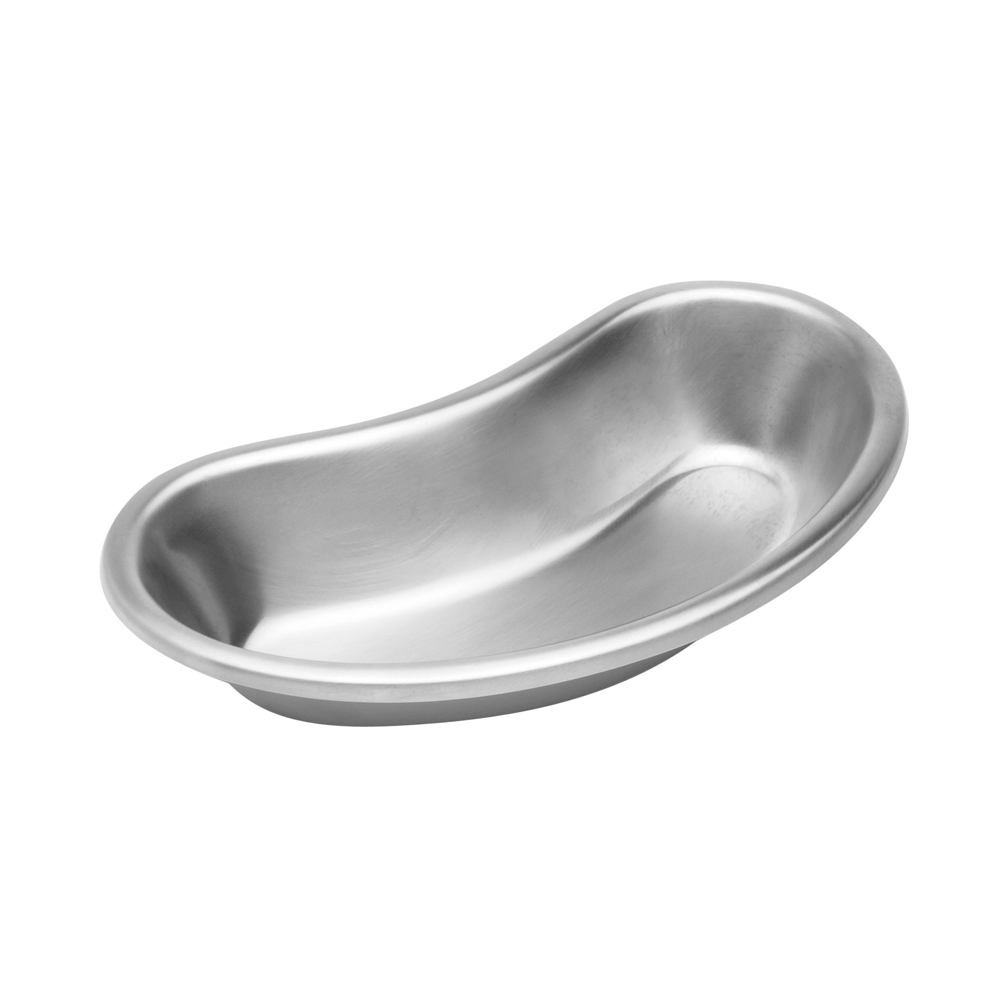 Premium Stainless Steel Emesis Basin - 20 oz Kidney Shaped Medical Grade Basin, 9.4 Inch