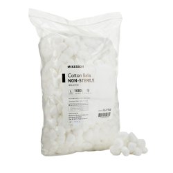 Premium Cotton Balls Large 100% Pure Cotton Non-Sterile White - Medical Grade Absorbent