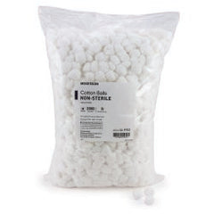 Premium 100% Natural Cotton Balls - Non-Sterile Medical Grade for Wound Care, Prepping & Perineal Care (Large)