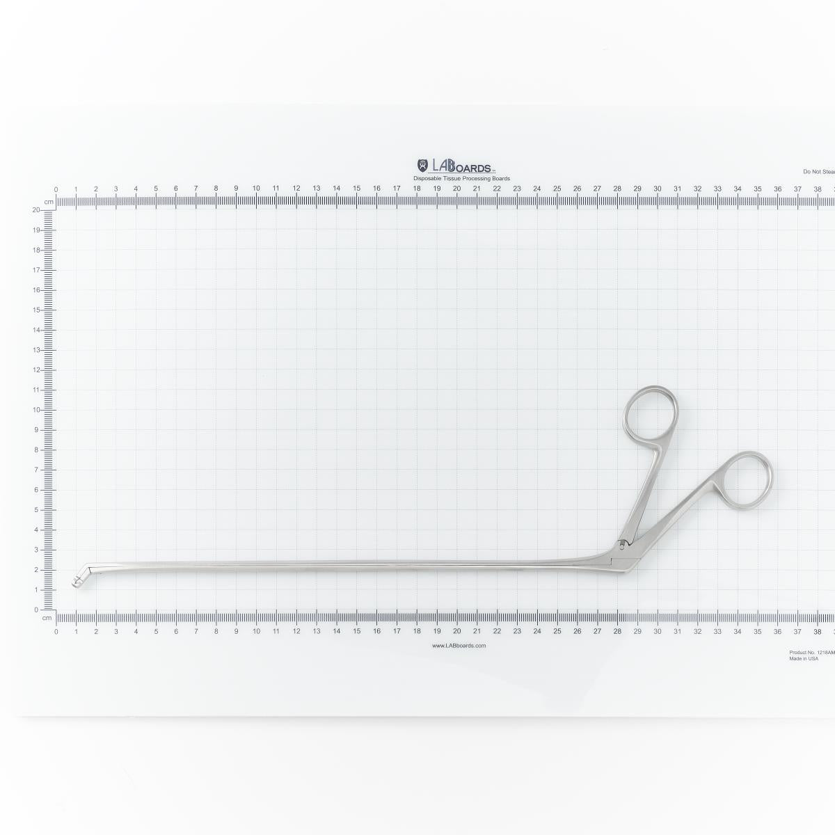 Medline Konig Jackson Laryngeal Forceps - Surgical Airway Instrument for Biopsy & Foreign Body Removal
