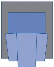 Professional SMS Surgical Table Cover with Extension - 80" x 84" with Absorbent Reinforcement (Case of 12)