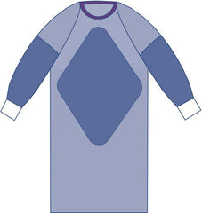 Sirus Fabric-Reinforced Surgical Gown with Raglan Sleeves - AAMI Level 3 Protection