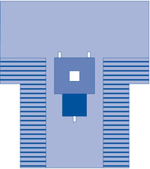 Pediatric Laparotomy T-Drape - Sterile SMS Fabric Surgical Drape with Accessories