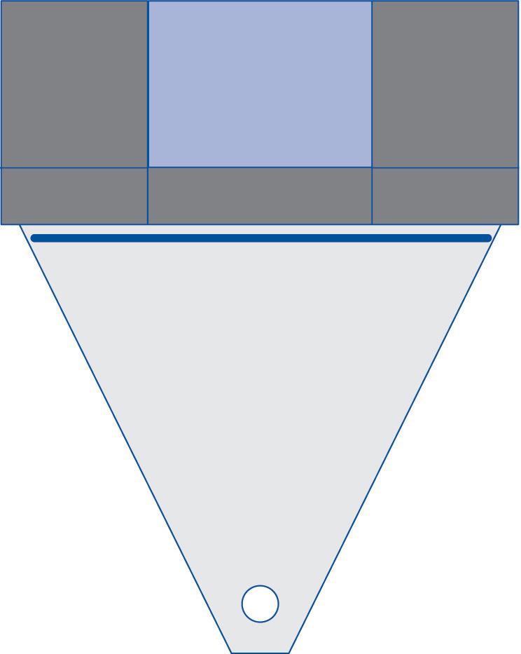 Underbuttocks Drape with Graduations and Pouch - 40" x 44.5" SMS Surgical Drape with Fluid Control