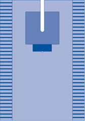 Medline EENT Sterile Split Drape, 78 x 121 Inch - Premium SMS Fabric for ENT Procedures
