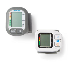 Digital Wrist Blood Pressure Monitor - Automatic Inflation with Memory Tracking & Pulse Rate Detection