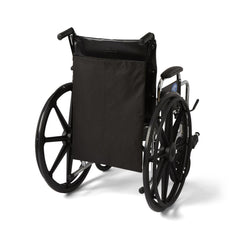 Medline Wheelchair Leg Rest Carry Bag - Heavy-Duty Nylon Storage Organizer for Footrests & Leg Rests