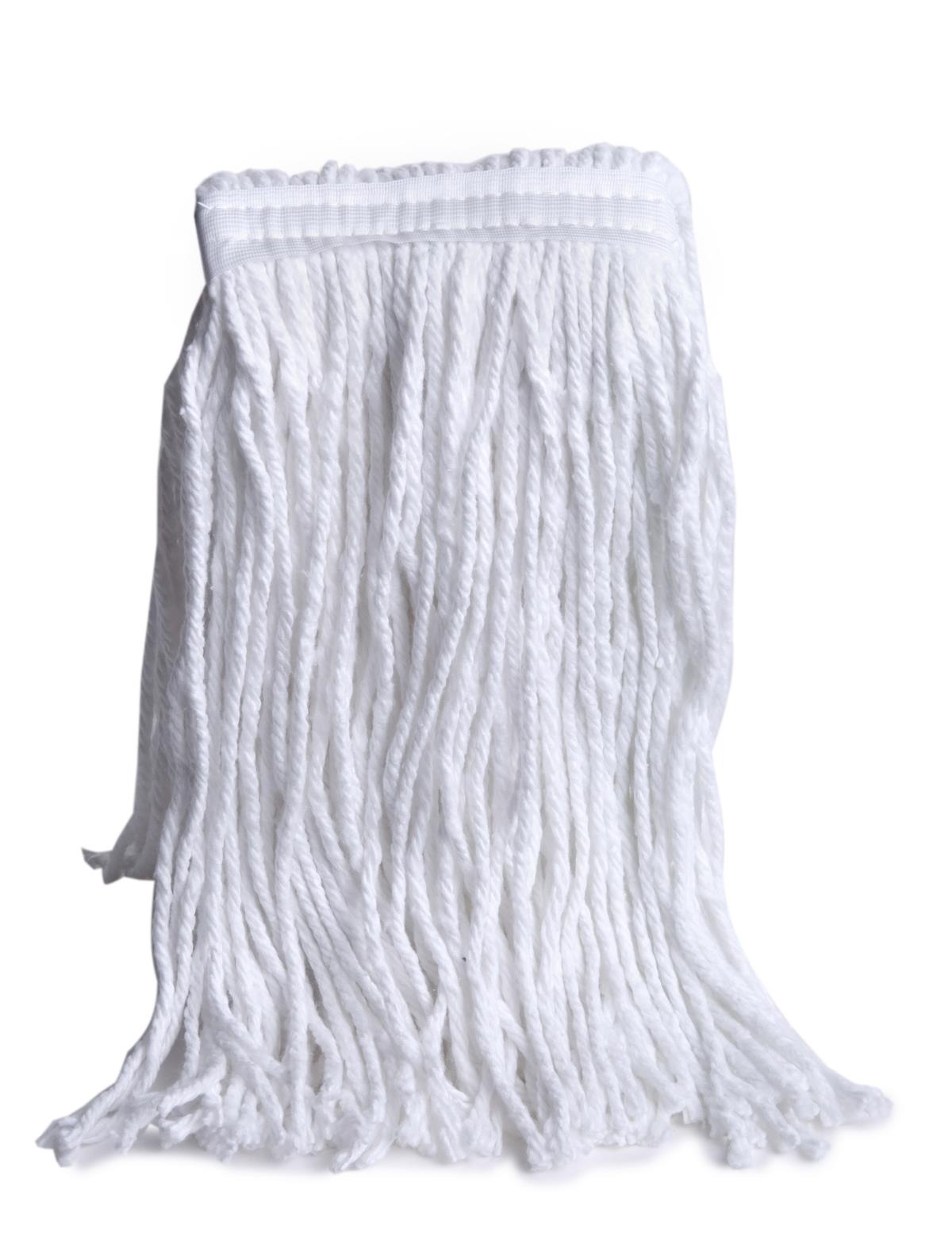 Medline Premium Rayon Head Floor Mop, 12 oz - Low-Lint Professional Cleaning