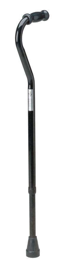 Offset Handle Bariatric Cane - Heavy Duty 500 lb Capacity Walking Aid for Enhanced Mobility Support