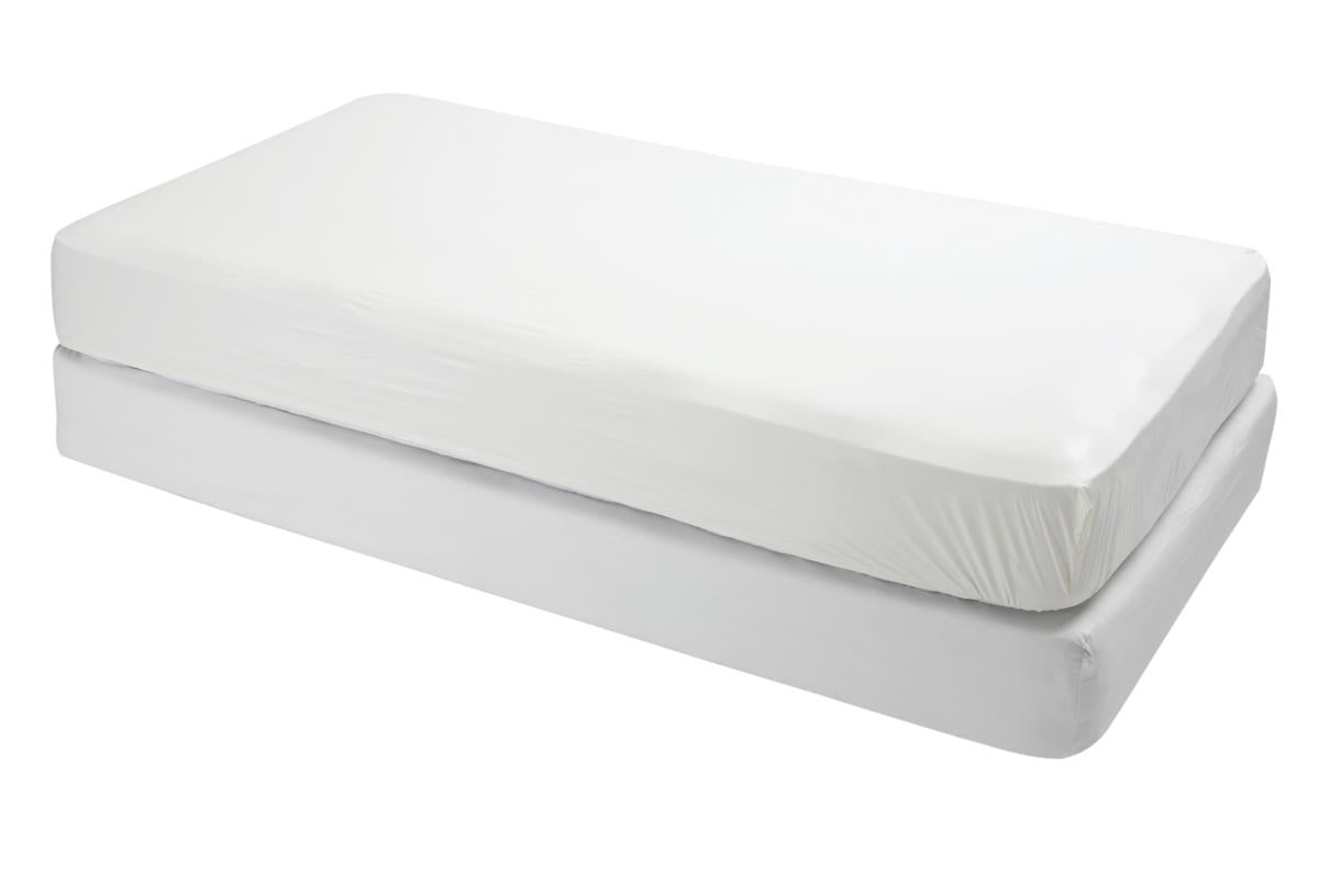 Frostlite Contour Mattress Covers - Waterproof Fitted Sheet Style Protection (36" x 80" x 9") - Pack of 12