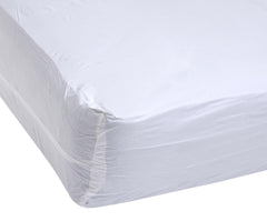 Frostlite Contour Mattress Covers - Waterproof Fitted Sheet Style Protection (36" x 80" x 9") - Pack of 12